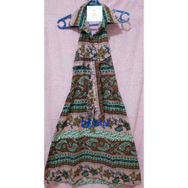 Dress batik pantai