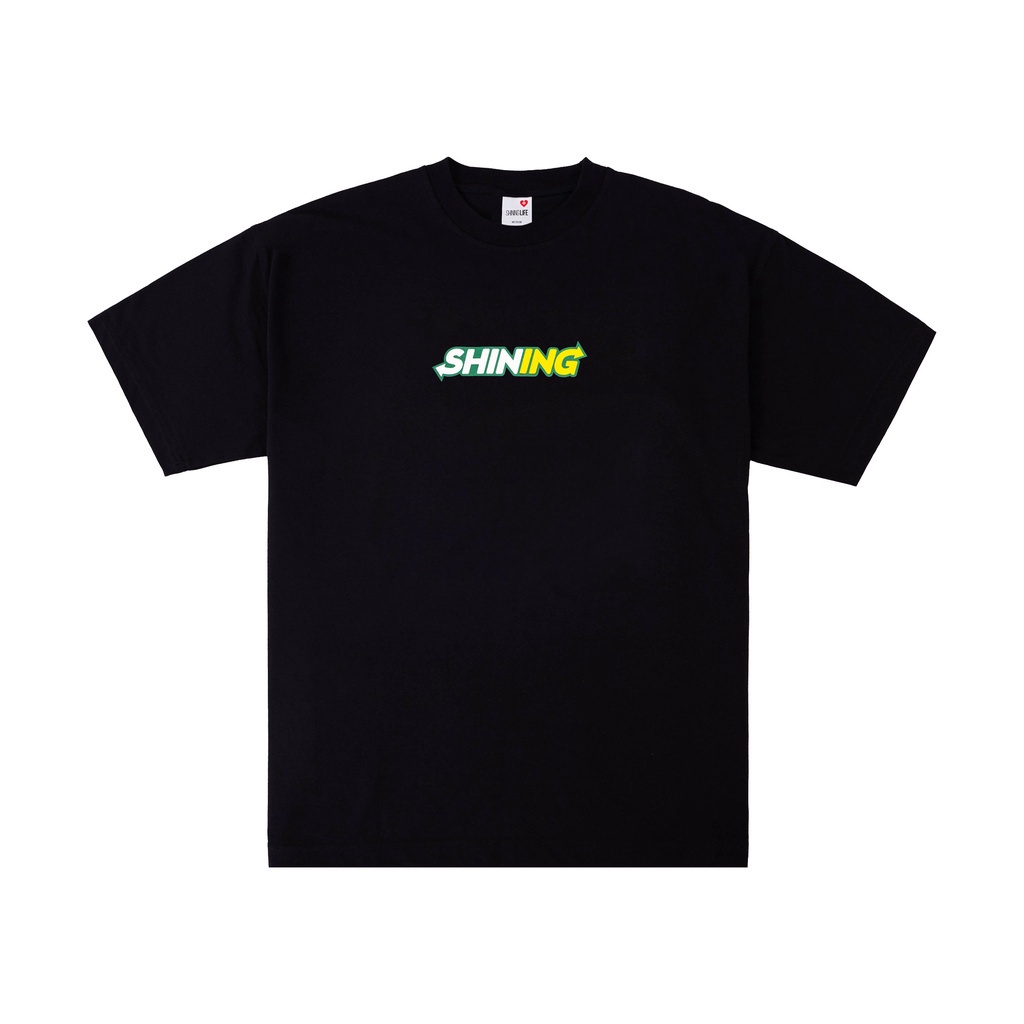 Tshirt Baju Kaos Distro Shining Bright Sub / Kaos Distro Pria Wanita