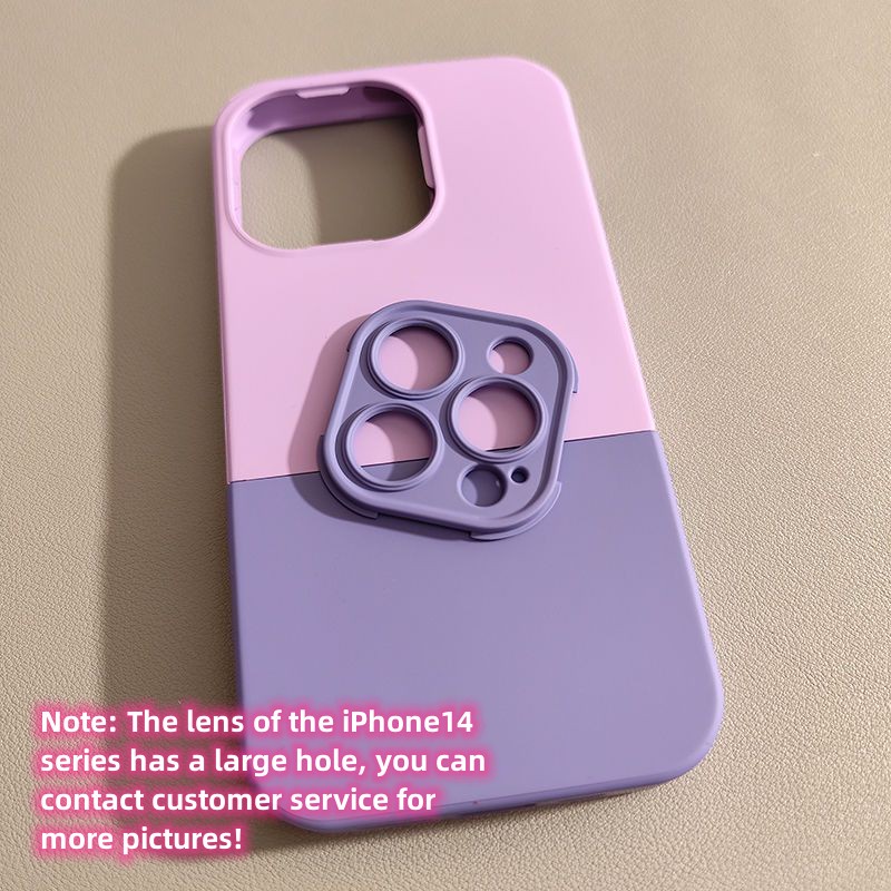 Soft Case Silikon Warna Kontras Untuk iPhone 13 12 11 Pro X XS MAX XR