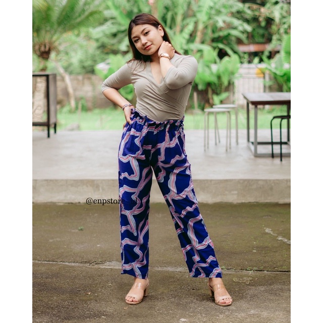 MOANA KULOT // KULOT WANITA // KULOT KEKINIAN-NAVY