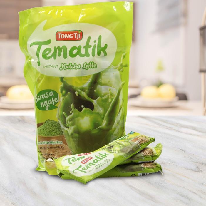 

DISCOUNT !! 3.3 Tong Tji Tematik Matcha Latte Instant Pouch [KODE 017]