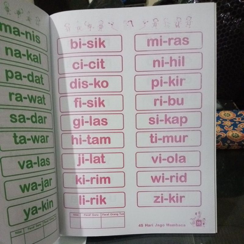 Buku 45 Hari Metode Kilat Jago Membaca (21×29cm)