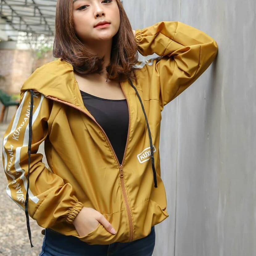✷ Kuxu Jaket - Jaket Parasut Wanita ❁