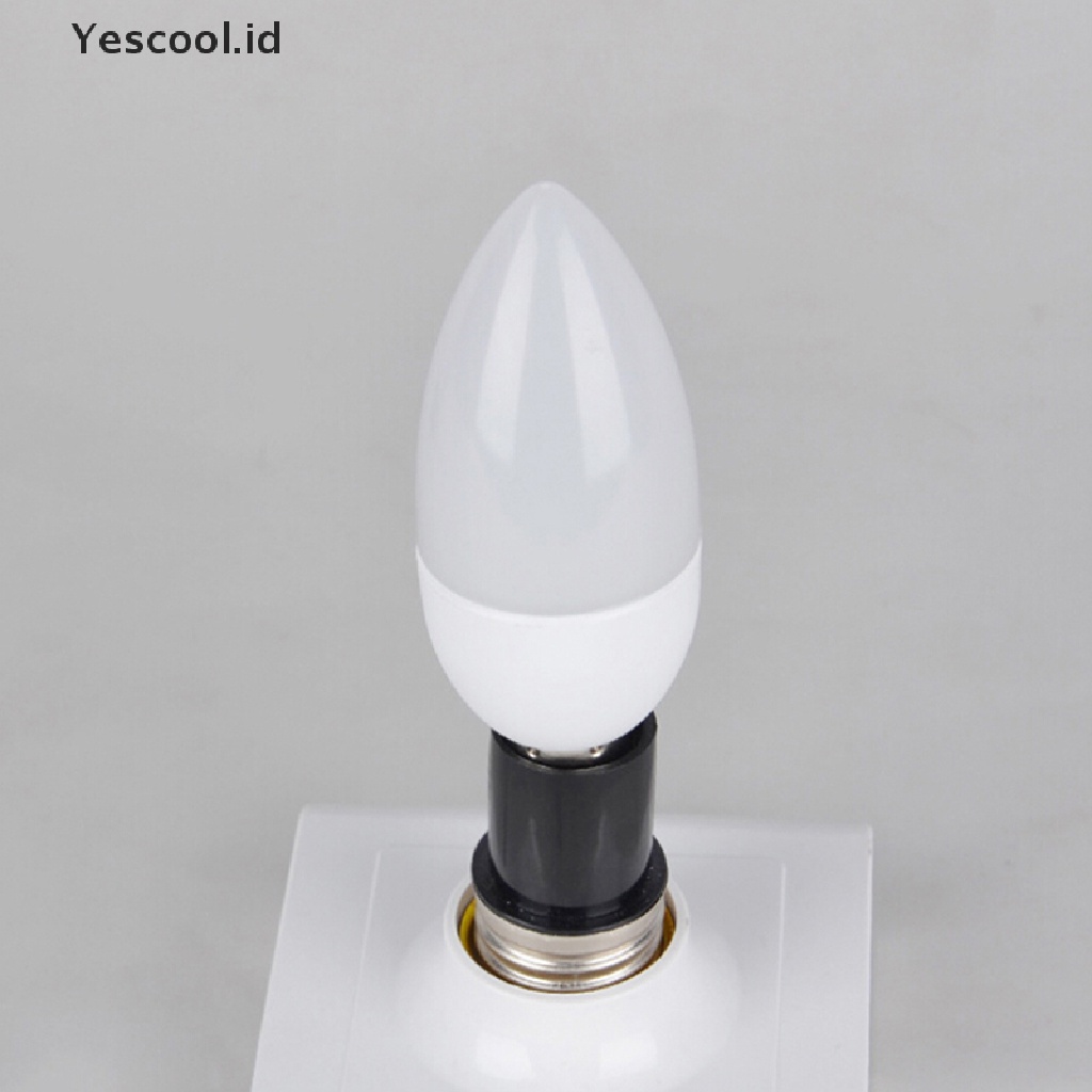 (Yescool) 1pc Lampu Bohlam 8-Led E14 E27 Warna Warm White Untuk Chandelier