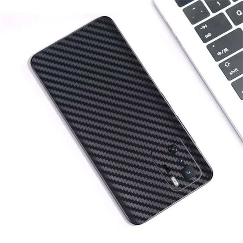 Skin Carbon Black Xiaomi Redmi Note 12 11 10 9 8 7 6 5   Poco X3 X4 F1 F2 F3 M3 M4 GT Pro