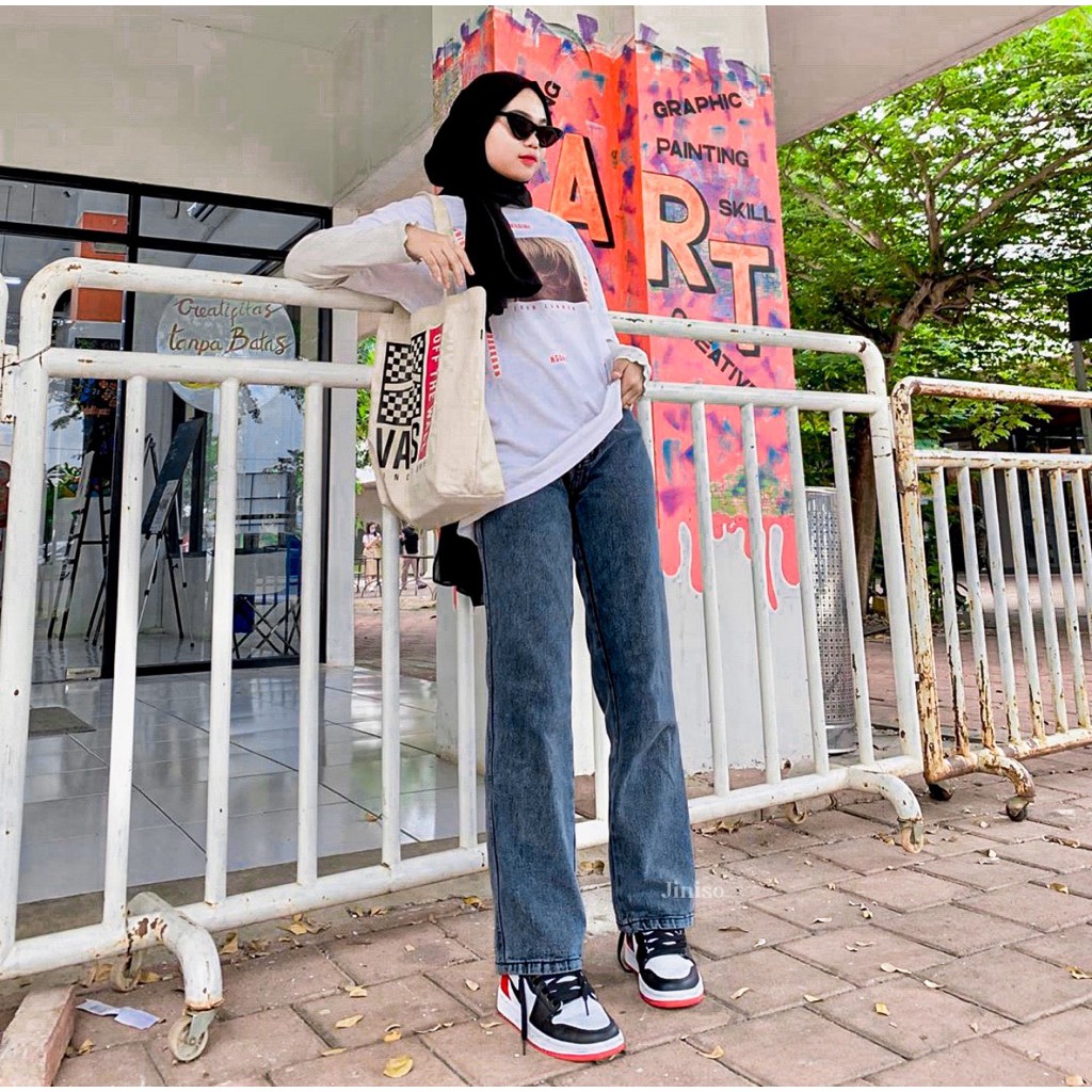 JINISO - Highwaist Loose Jeans 812 - 822 HANGOVER-3