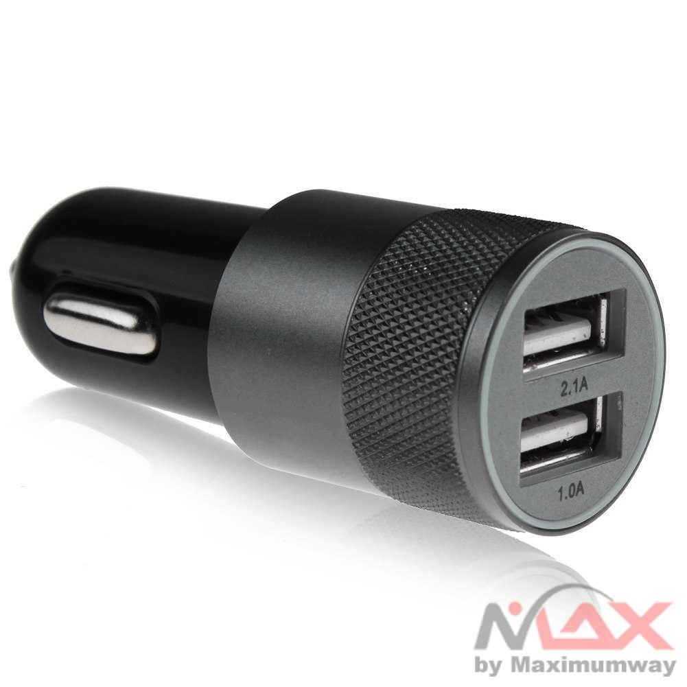 Fashion Dual USB Car Charger 2.1A - phone HP mobil handphone aksesoris Wall Charging phone