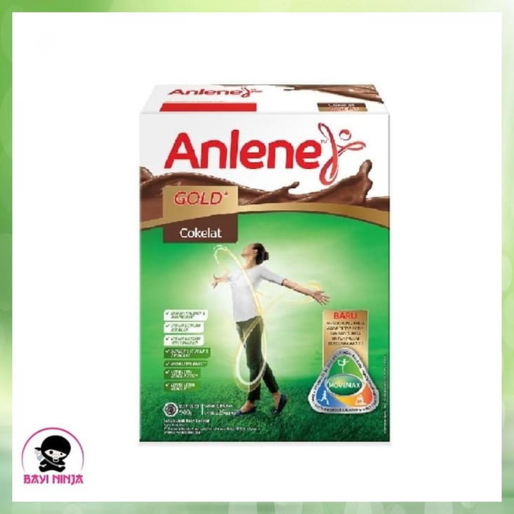 

ANLENE GOLD COKELAT COKLAT SUSU KALSIUM BOX 650 G