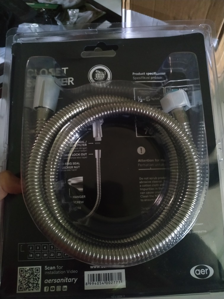 Aer Shower Kloset / Closet Shower / Toilet Bidet Sc 07 C