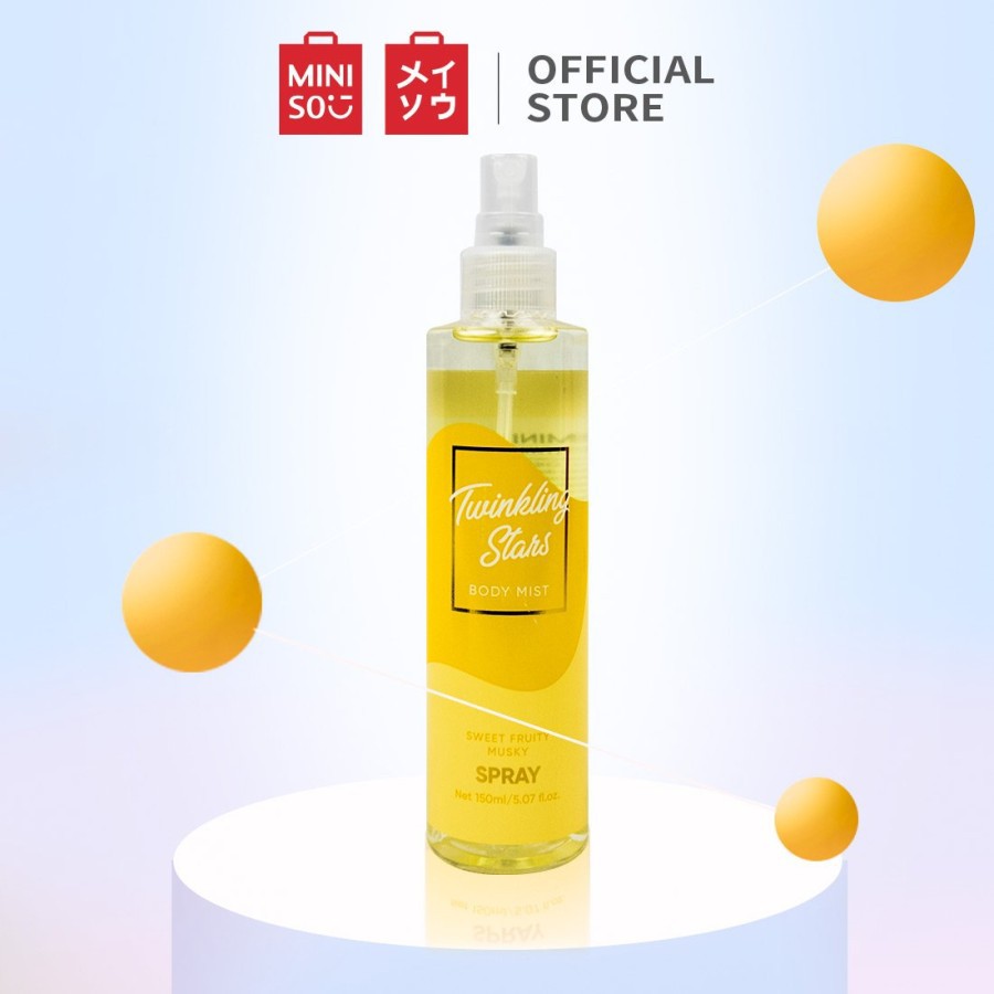 MINISO Body Mist Parfum Perfum Spray Wanita Pria 150ml Pengharum Badan