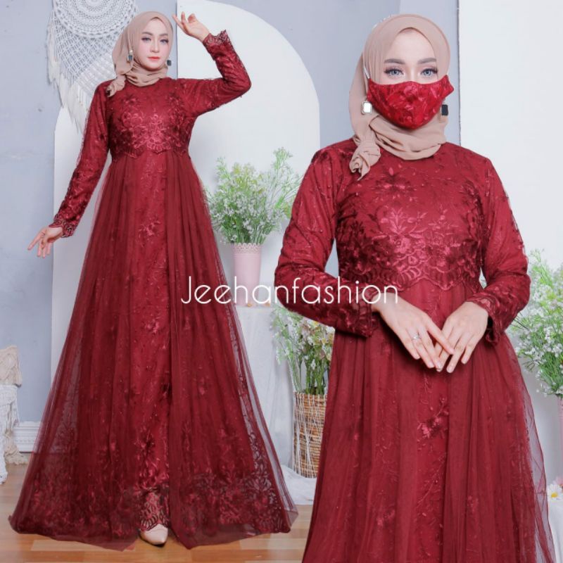 Gamis Kebaya / Kebaya Alexa / Gamis Alexa / Kebaya Burkat / Gamis Burkat Tille