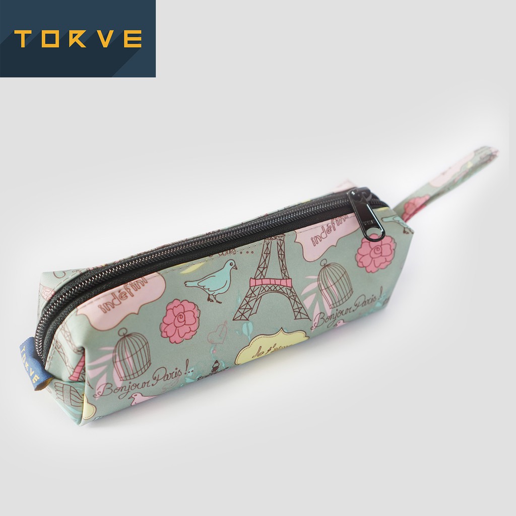 

Tempat Pensil TORVE pencil case tempat alat tulis - motif paris