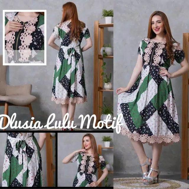 Daster Arab Renda/ Daster Arab Dlusia Lulu Motif/ Lulu Motif Jumbo