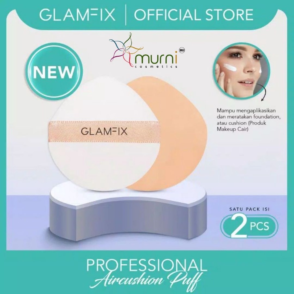 GLAMFIX PROFESSIONAL AIRCUSHION PUFF 2PCS