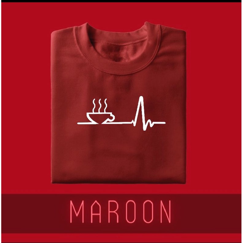 kaos anak anak laki laki dan perempuan  Unisex garis kopi