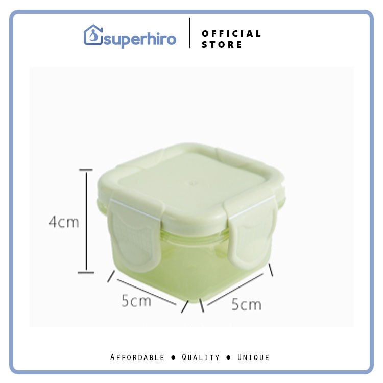 Kotak Penyimpanan MPASI Food Container BPA Free Microwavable Freezer