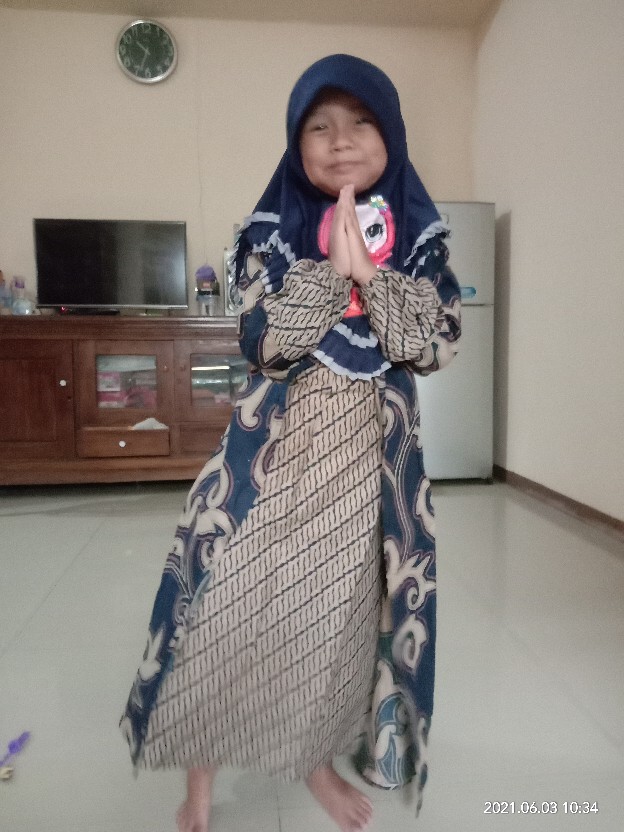 Batik Couple Keluarga Gamis Busui Motif Prasasti Batik Keluarga Seragam.