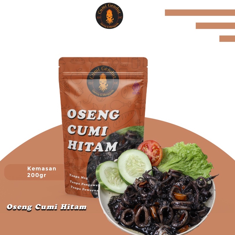 

Cumi Gendut Oseng Cumi Hitam Sambal Cumi Sambel Cumi Lauk Siap Saji