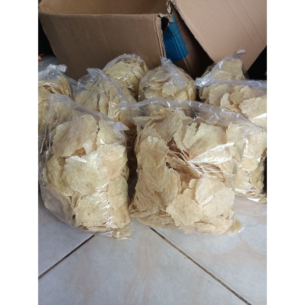 

kerupuk emping/ kerupuk malinjo