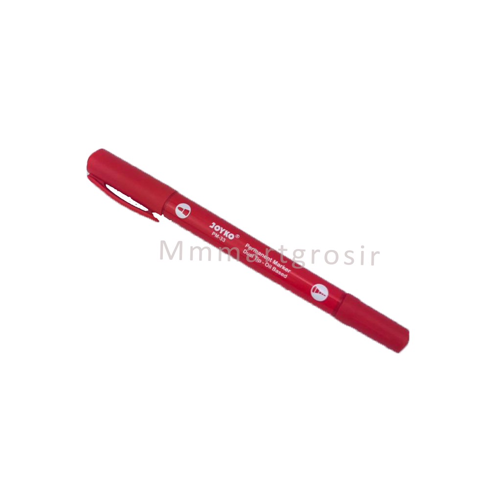 Joyko / Spidol Permanen / Warna Merah / PM-33