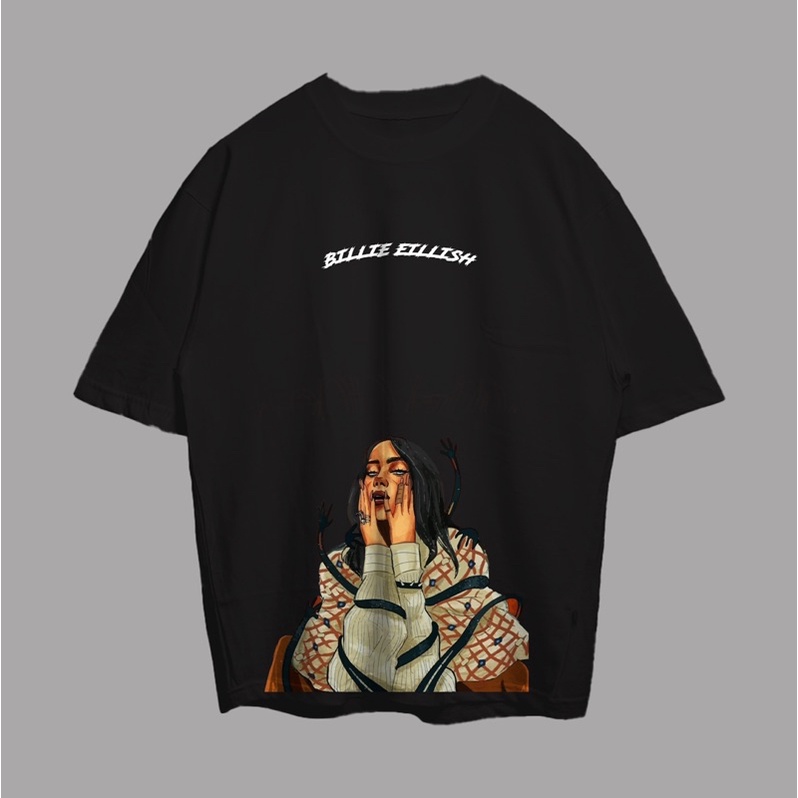 VABA Oversized Tshirt Billie Eilish | Kaos Streetwear Unisex
