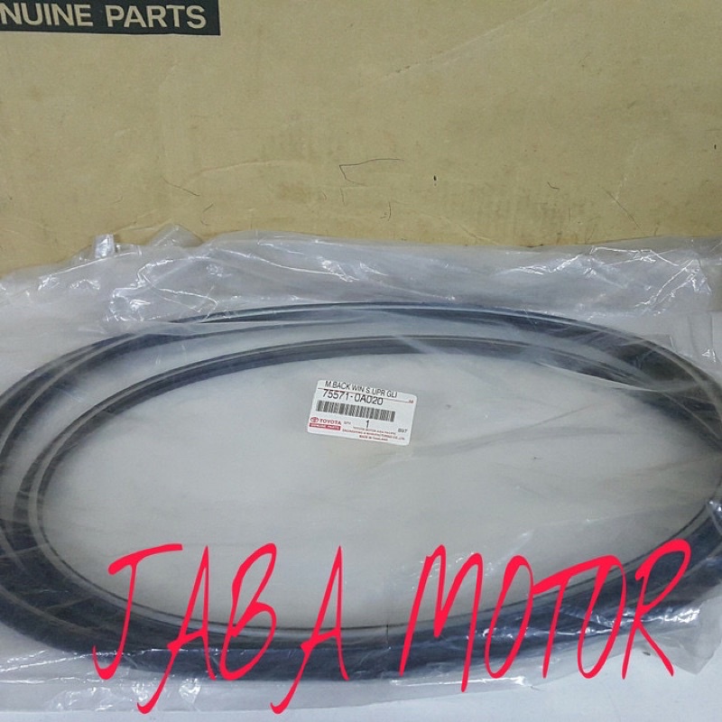 Lis kaca belakang Soluna-Karet kaca belakang Soluna GLI original