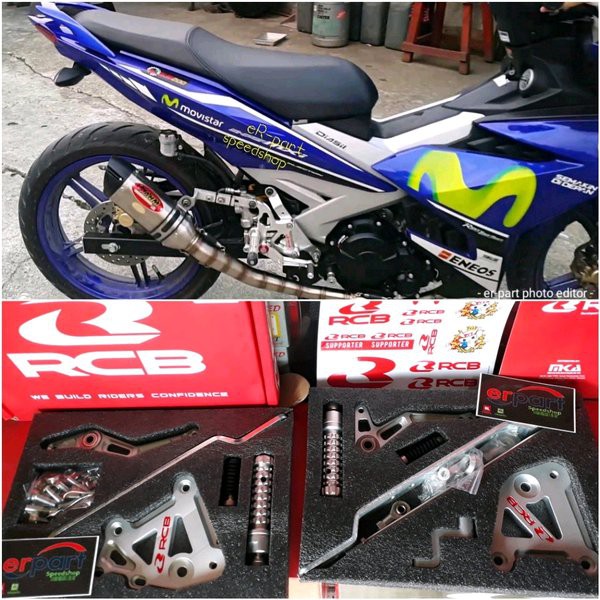 Promo Footstep underbone mx king rcb footrest racing boy mx king underbone mx king terbaik