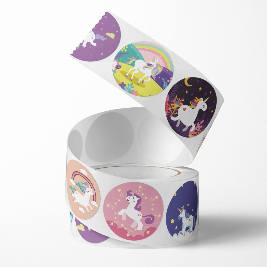 Stiker Unicorn isi 500 Label Sticker Murah My Little Pony Kado Anak GROSIR