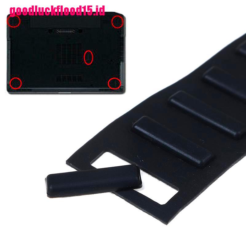 {LUCKID}5x Rubber feet foot for dell latitude E6420 E6430 E6220 E6330 E6320 bottom cover