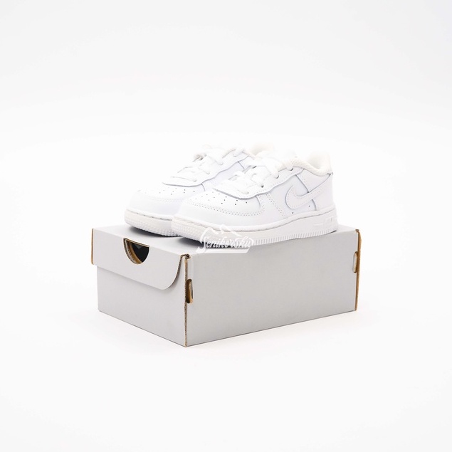 &quot; Baby &amp; Kids &quot; Air Force 1 Low Triple White TD / PS