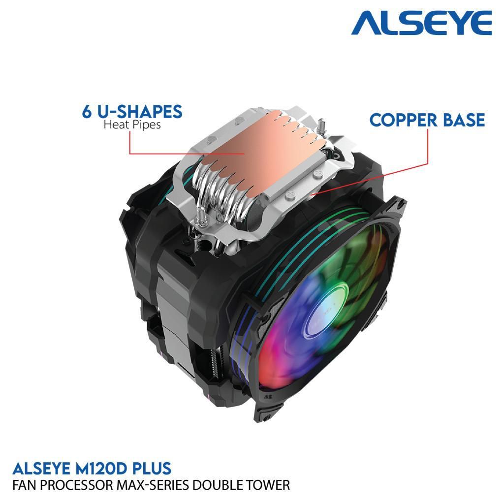 FAN PROCESSOR ALSEYE MAX-SERIES DOUBLE TOWER M120D Plus