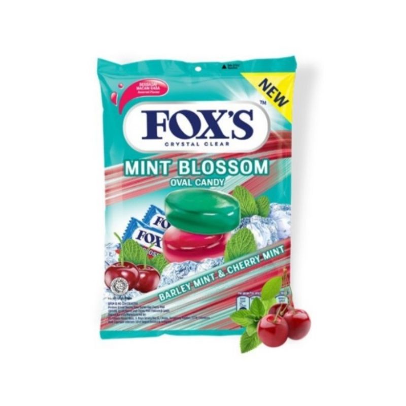 Permen Fox Mint Blossom 2 x 125gr