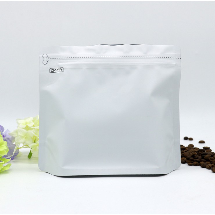 KEMASAN KOPI 250GR - WIDE STANDING POUCH ZIPPER AND VALVE