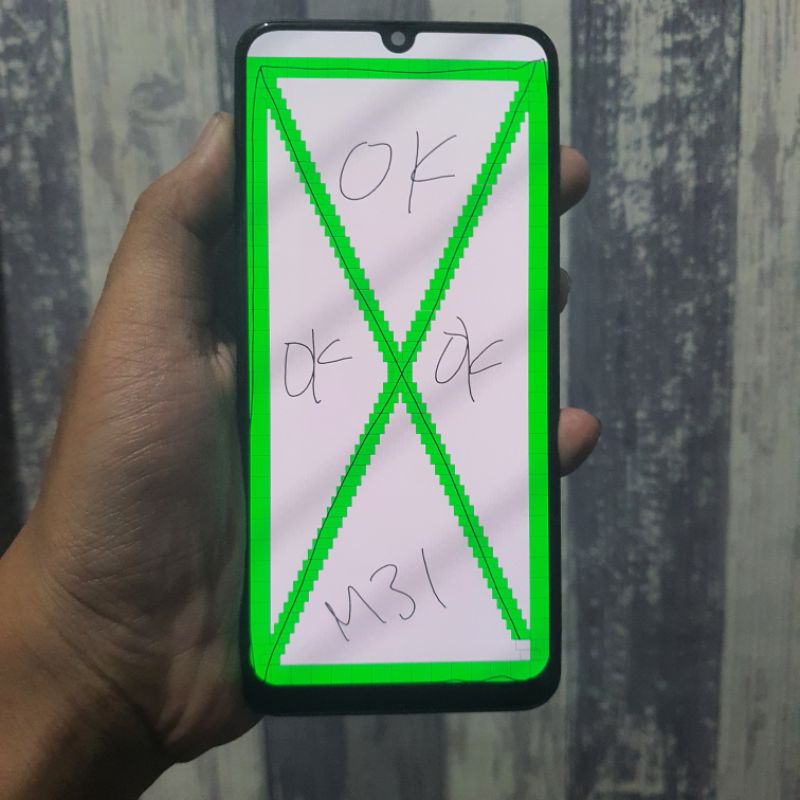 LCD Samsung M31 Original Sein Copotan