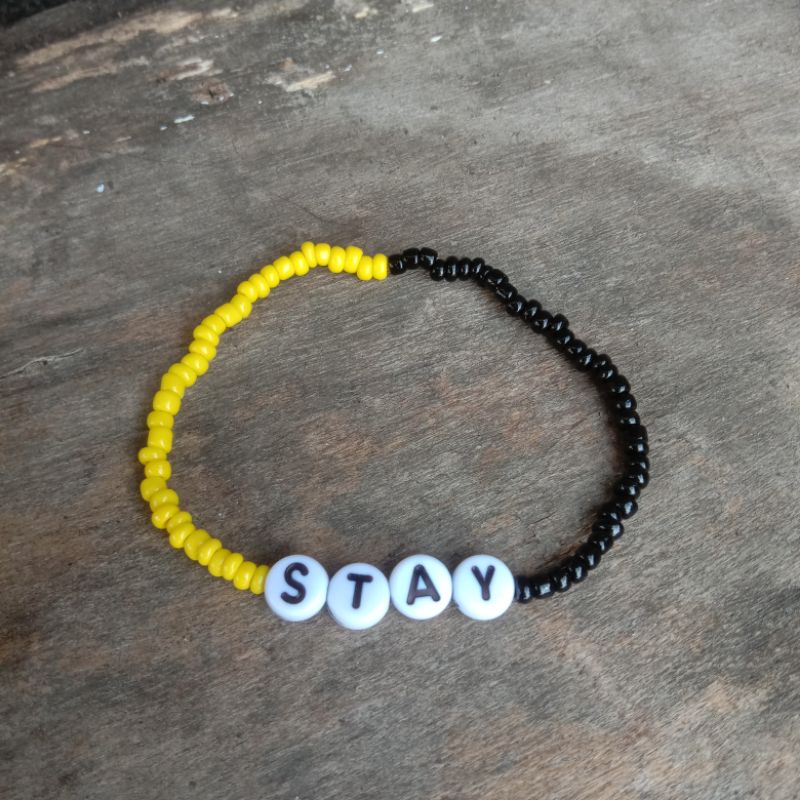 gelang manik bead bracelet kpop | yamonte - straykids STAY