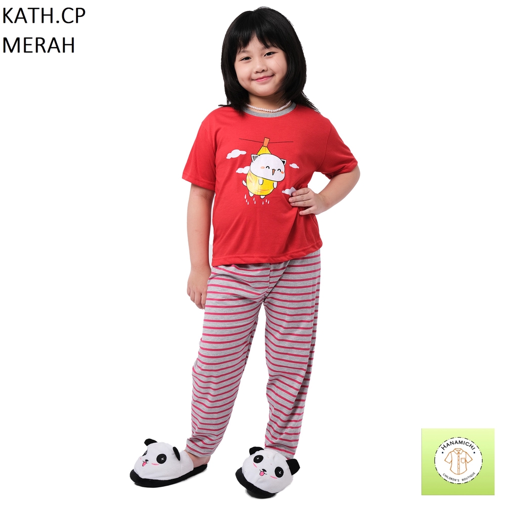 Hanamichi KATH.CP Baju Tidur Anak Lengan Pendek