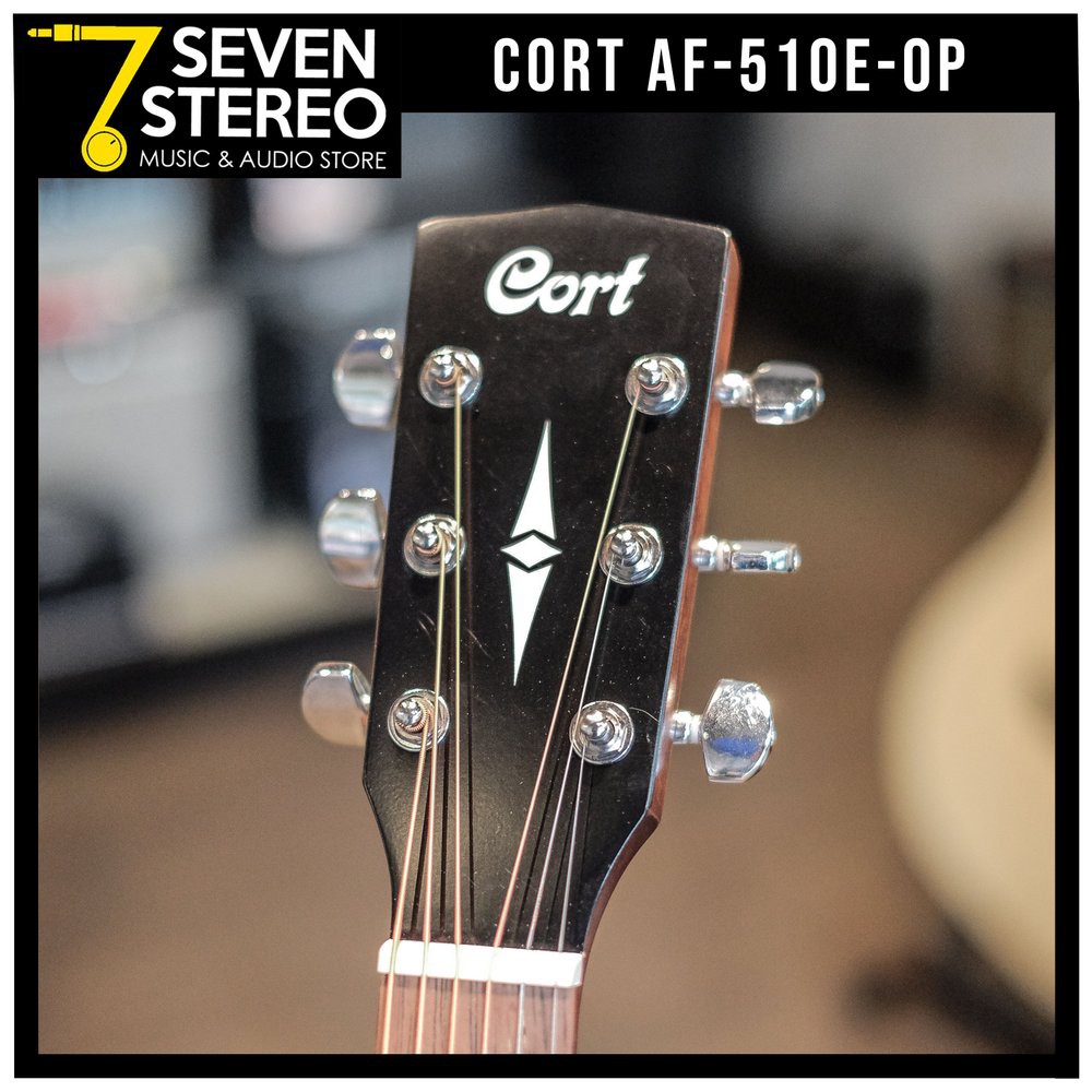 Cort AF510E OP Acoustic Electric Guitar