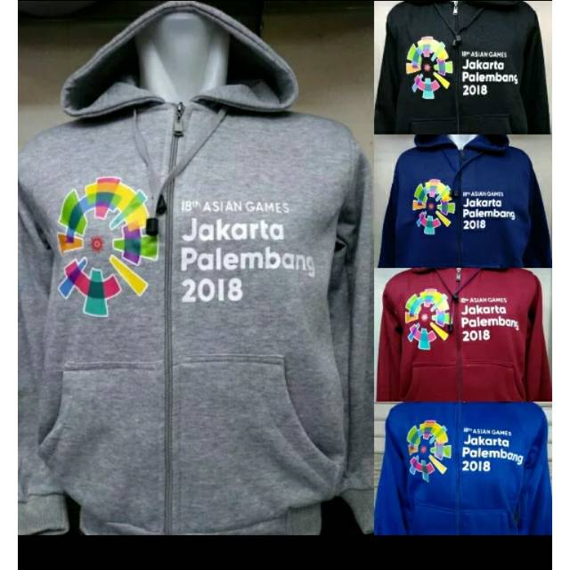 Jaket Hoodie asian games Jakarta-Palembang