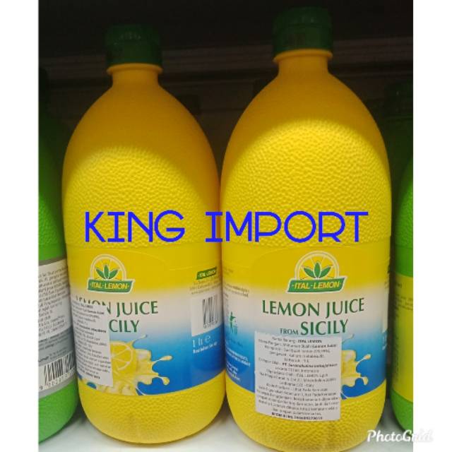 

Ital Lemon Juice 1liter From Sicily