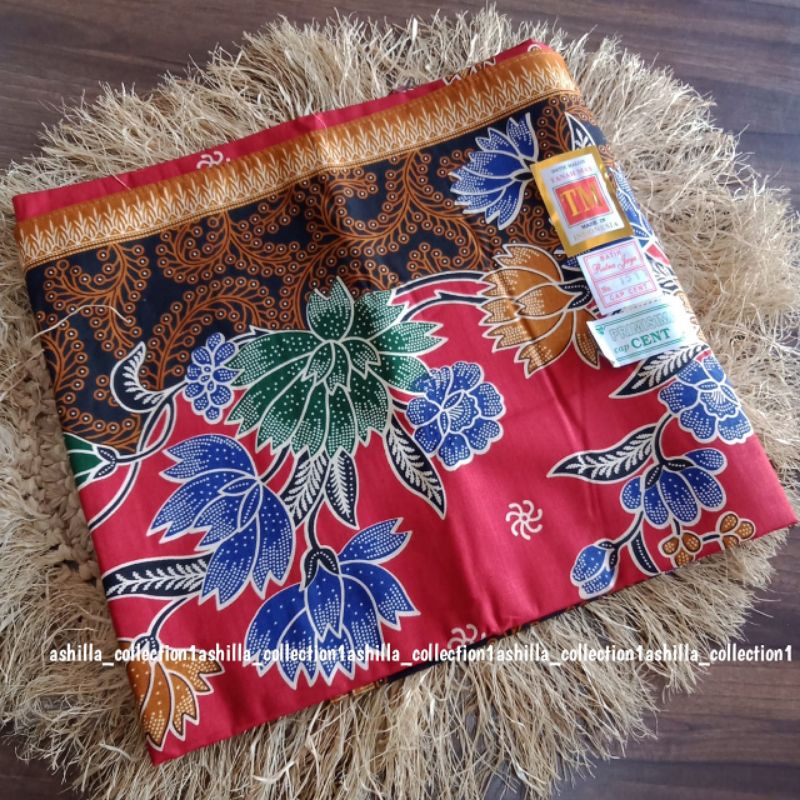Kain Panjang Batik Halus TM / Kain Jarik Batik Halus / Samping Kebat Panjang