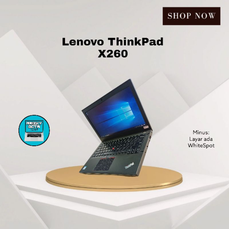 Lenovo Thinkpad X260 Core i5 gen 6 Ram 8gb SSD 256GB SEDANG DISKON