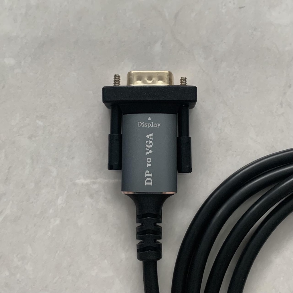 DP Display Port To VGA-1.8 Meter Converter/ DP To VGA-1.8m