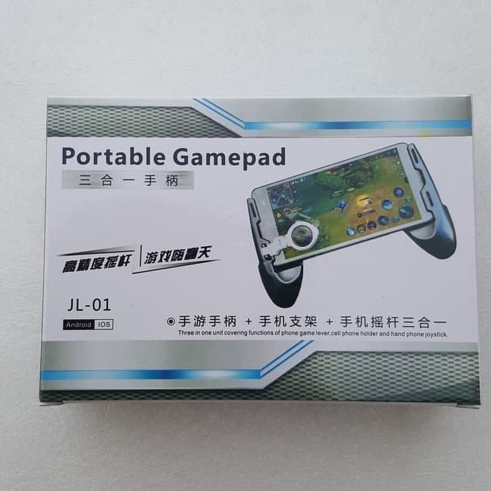 Gamepad Portable JL-01 Tuas tiga-dalam-satu - Hitam