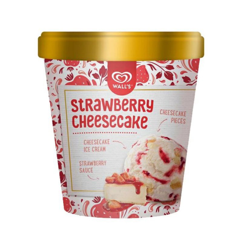 

WALL'S Strawberry Cheesecake 410 ml