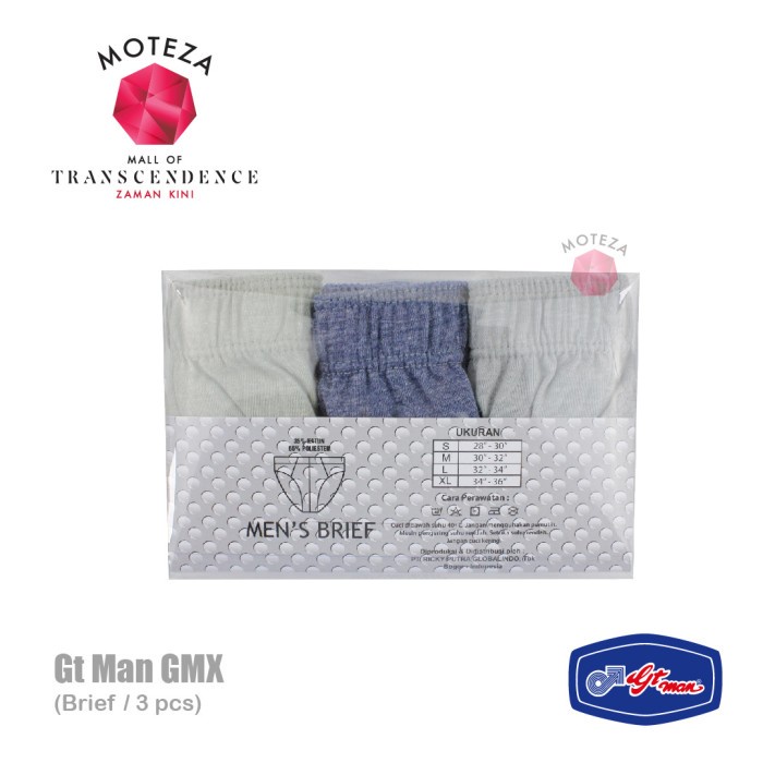 Celana Dalam Underwear Brief Pria - GT Man GMX