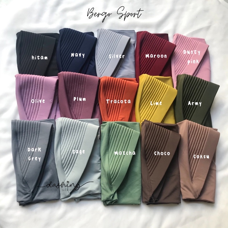 [𝗖𝗟𝗘𝗔𝗥𝗔𝗡𝗖𝗘 𝗦𝗔𝗟𝗘] HIJAB SPORT PET LEBAR | JILBAB OLAHRAGA | HIJAB VOLY