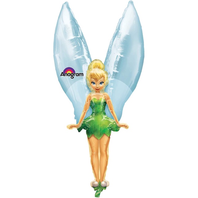 Foil balon tinkerbell 45 inch - balon foil tinkerbell