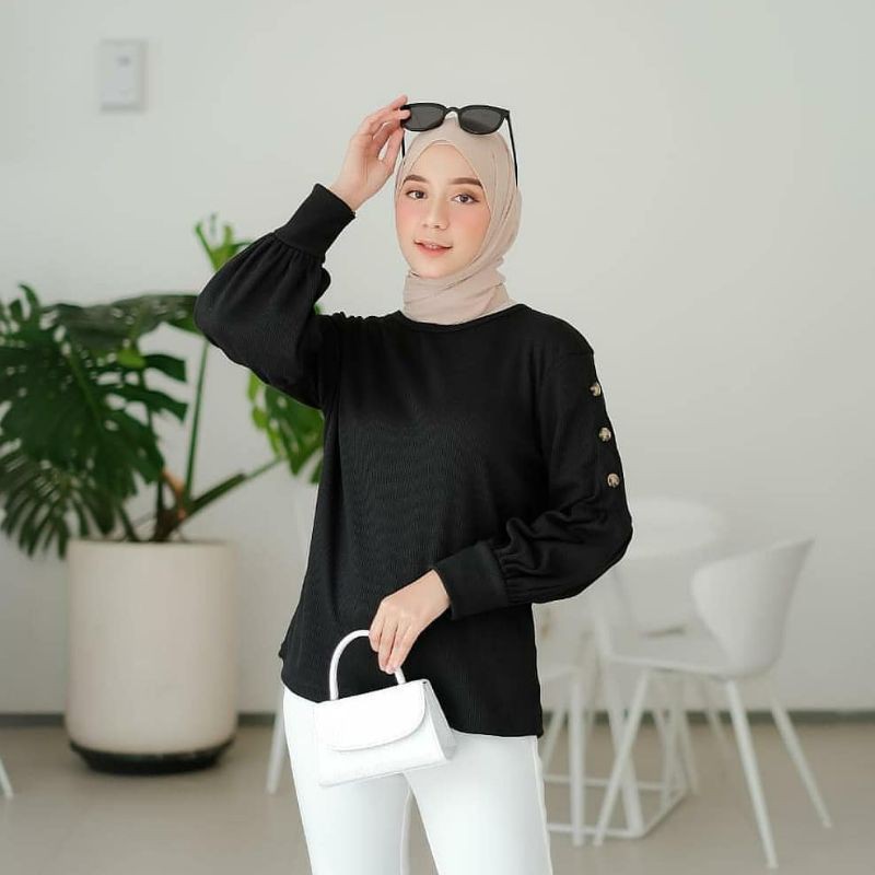 Grosir Lucy Top Blouse Elegan