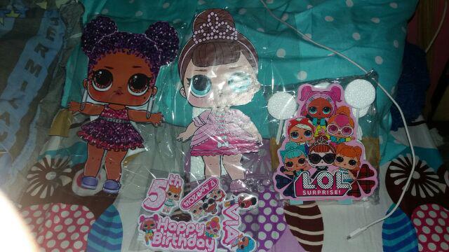 Cake Topper Lol Doll Surprise