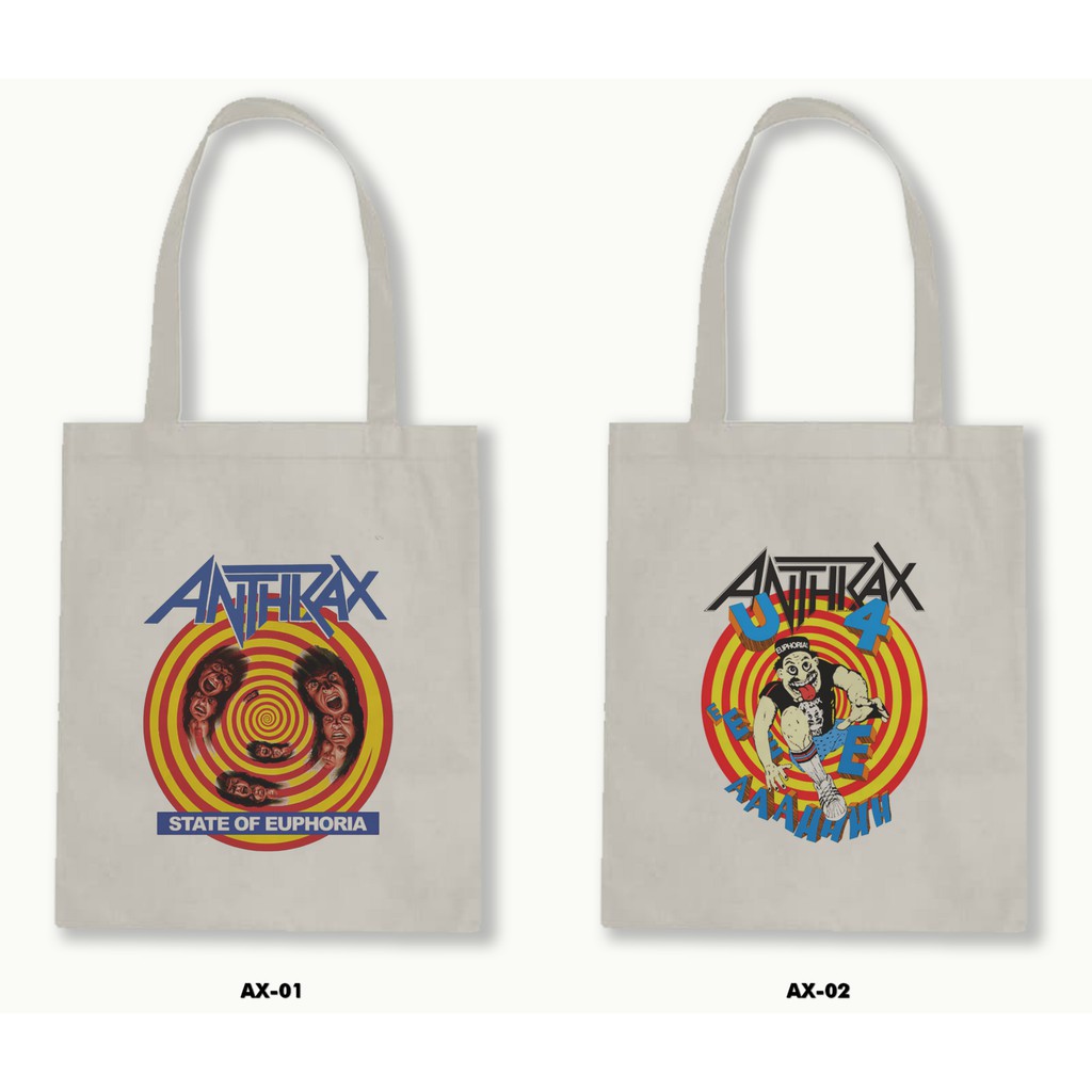 TOTE BAG BLACU - ANTHRAX